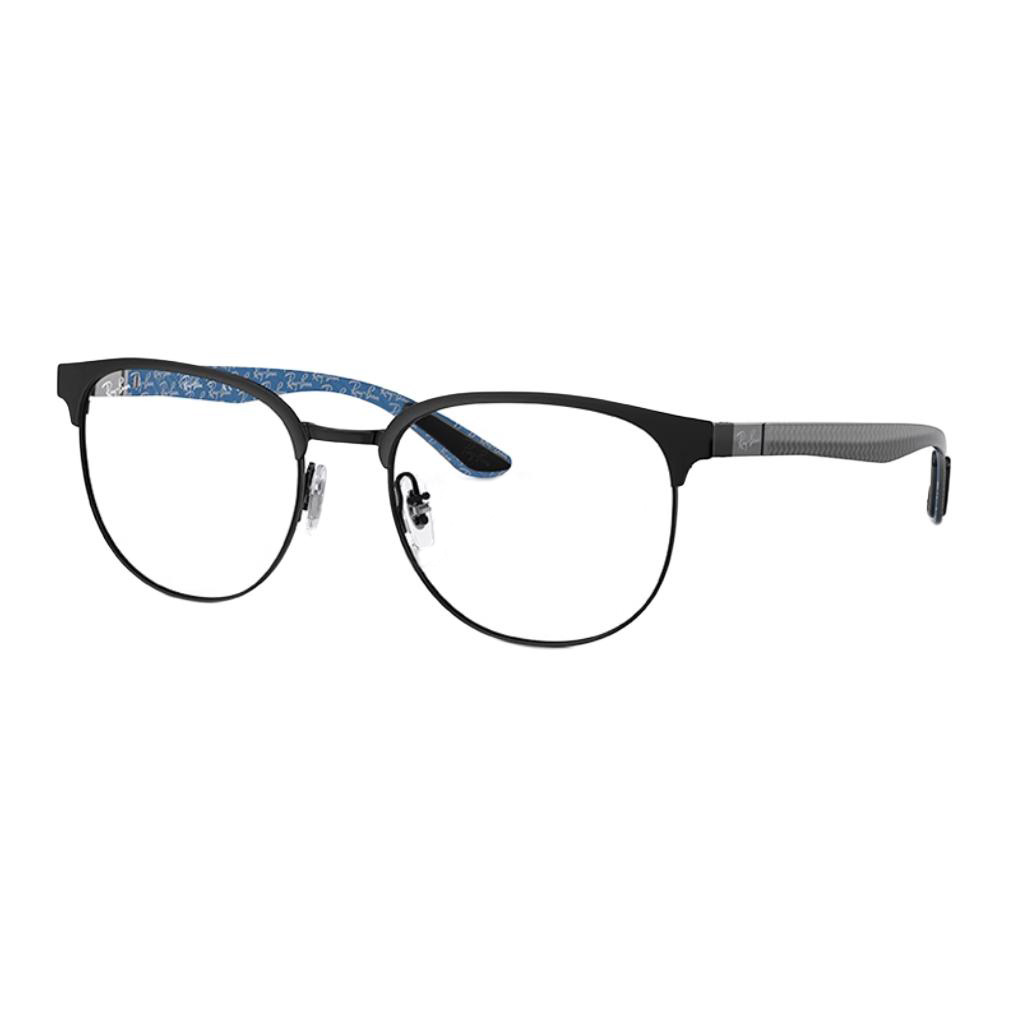 

RayBan Унисекс очки в оправе из сплава с карбоновым волокном черного цвета, Black
