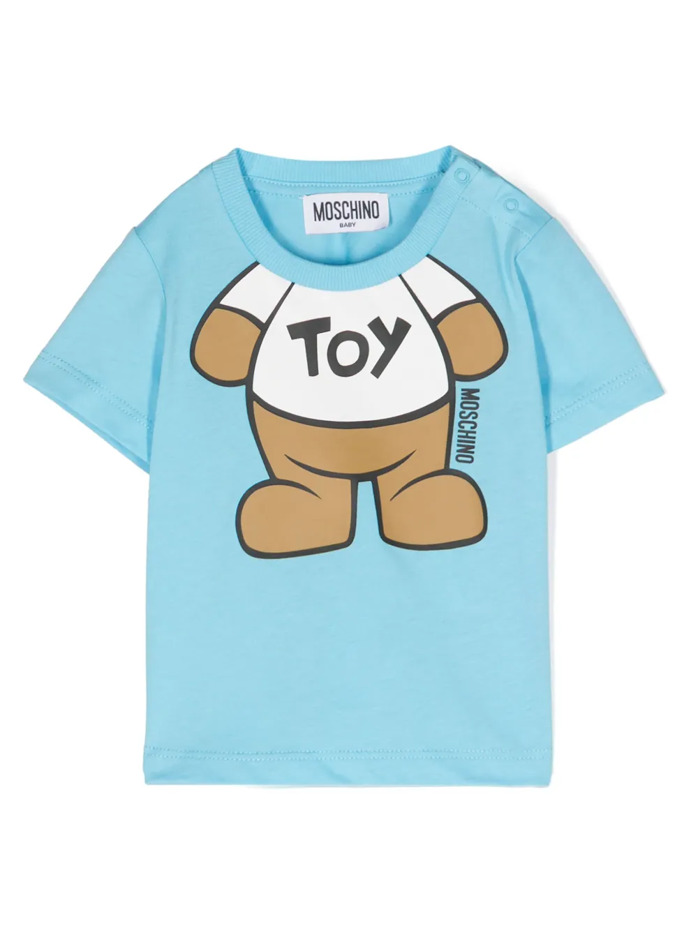 

Футболка Teddy Bear Moschino Kids, синий