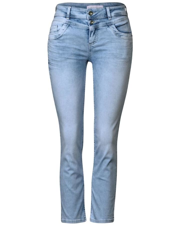

Шорты Street One, цвет ultra bleach random washed