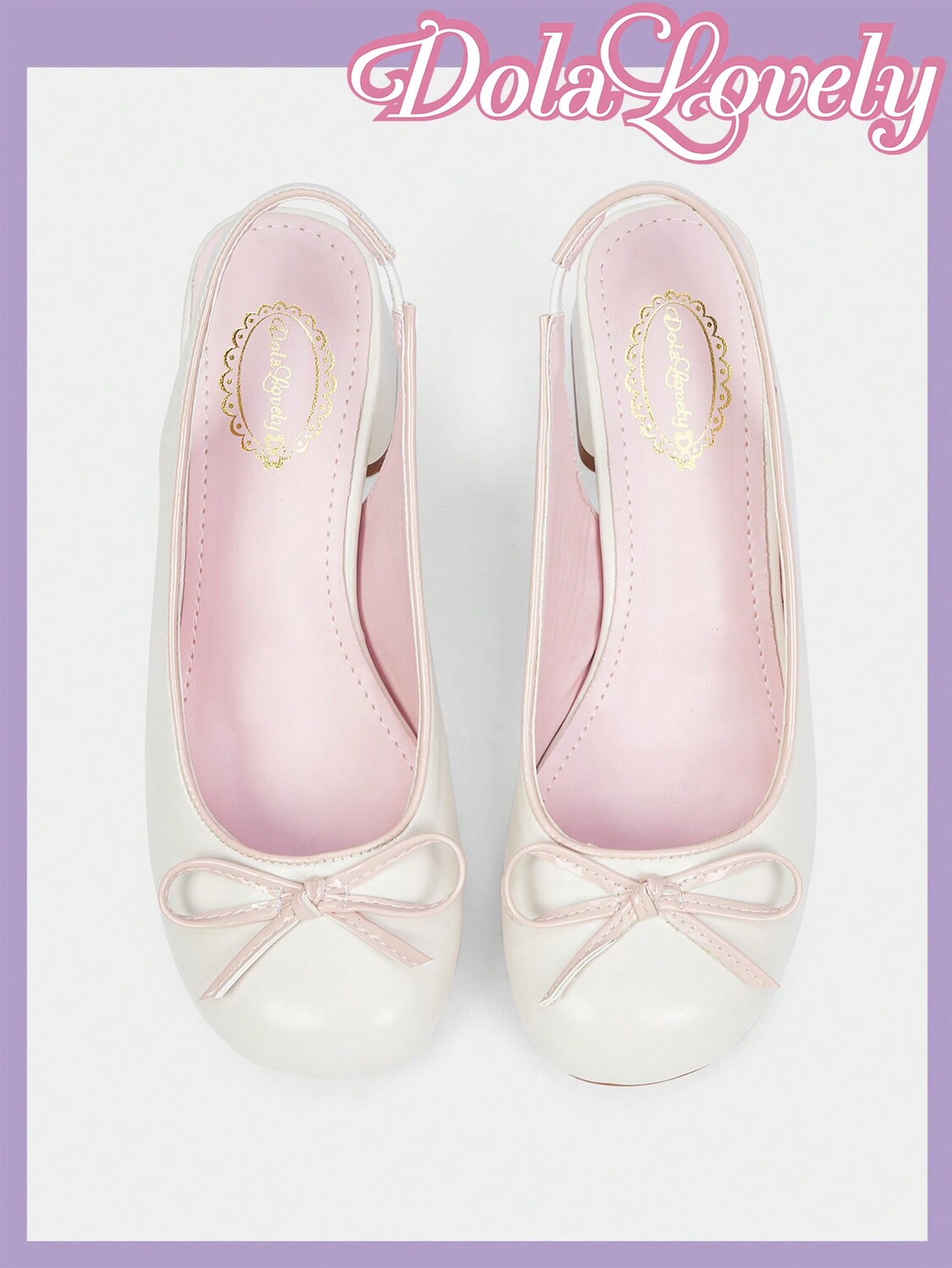 

Dola, Очаровательные Женские туфли на толстом каблуке с круглым носком и галстуком-бабочкой на низком каблуке, модные туфли на высоком каблуке для Хэллоуина и Рождества Dola Lovely, кремовый/бежевый