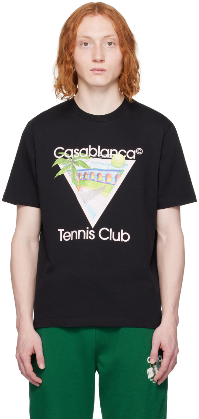 

Эксклюзивная футболка SSENSE «Tennis Club» Icon Casablanca