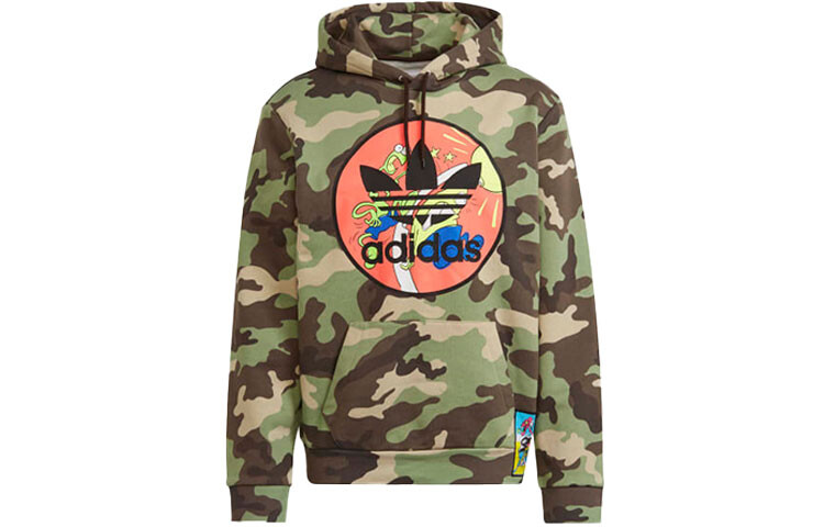 

Adidas Originals Мужская толстовка, цвет Camouflage