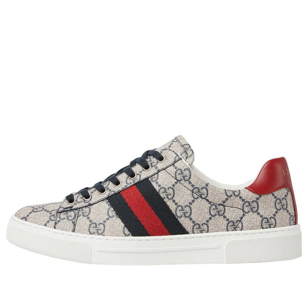 Кроссовки ace canvas 'beige monogram' Gucci, бежевый