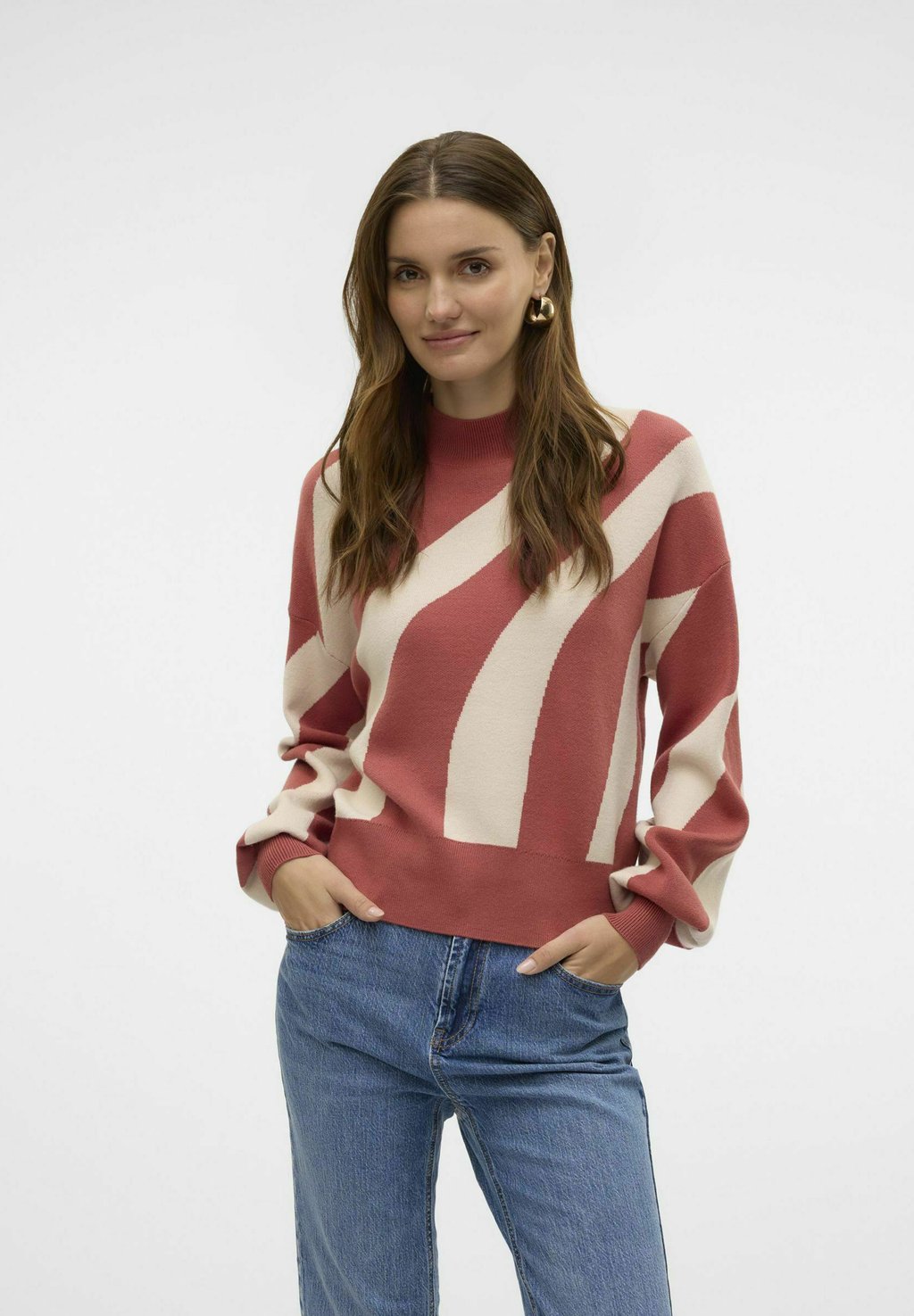 

Джемпер VMNEWLABI Vero Moda, цвет Marsala