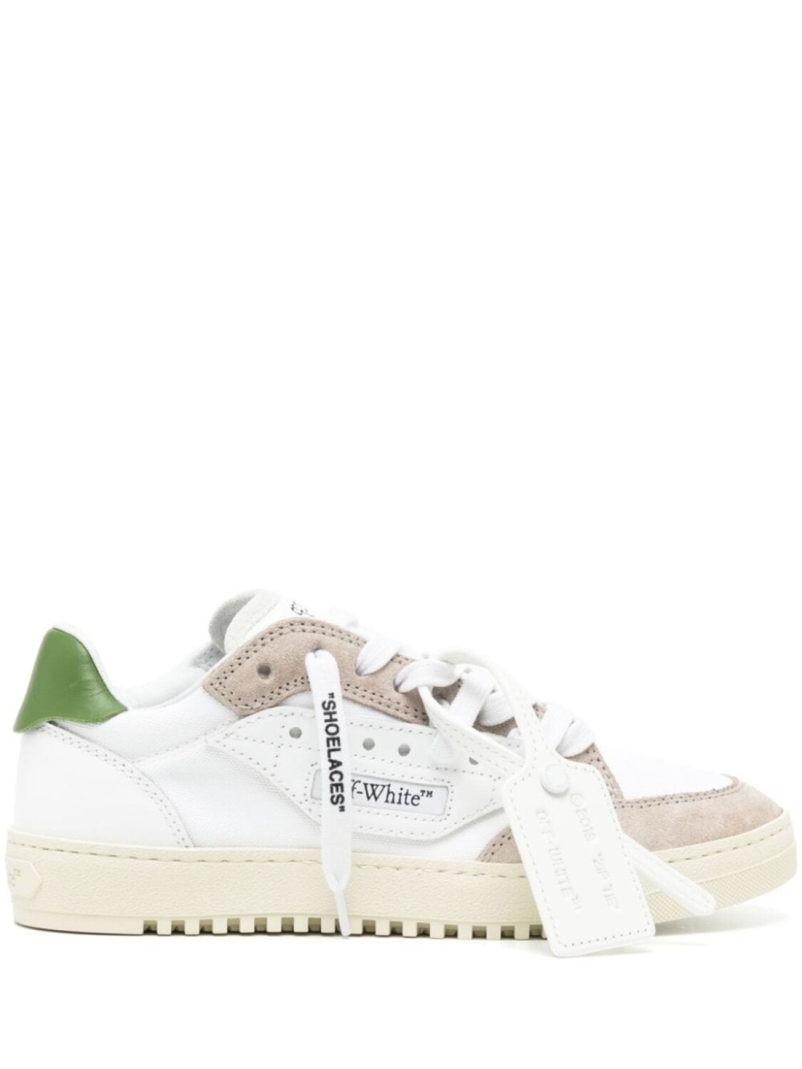 

Кроссовки Off-White 5.0, белый/серый/зеленый