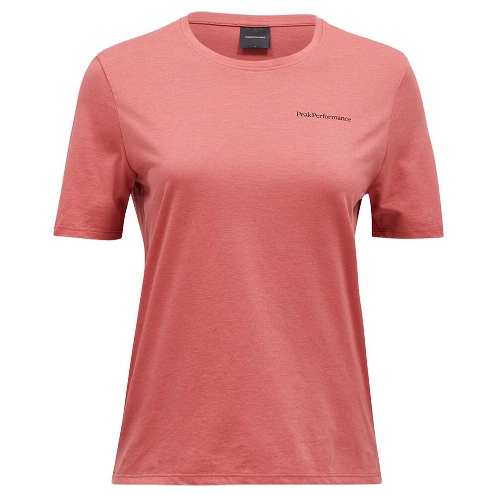 

Футболка с коротким рукавом Peak Performance Explore Logo, розовый