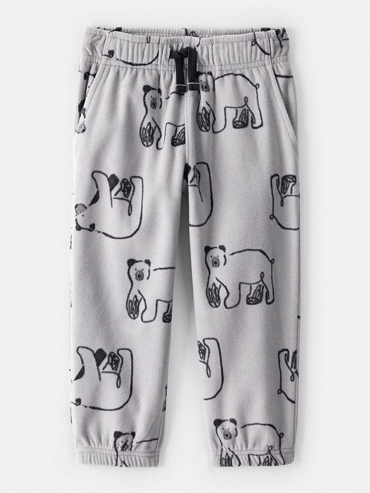 

OshKosh Флисовые брюки серого цвета