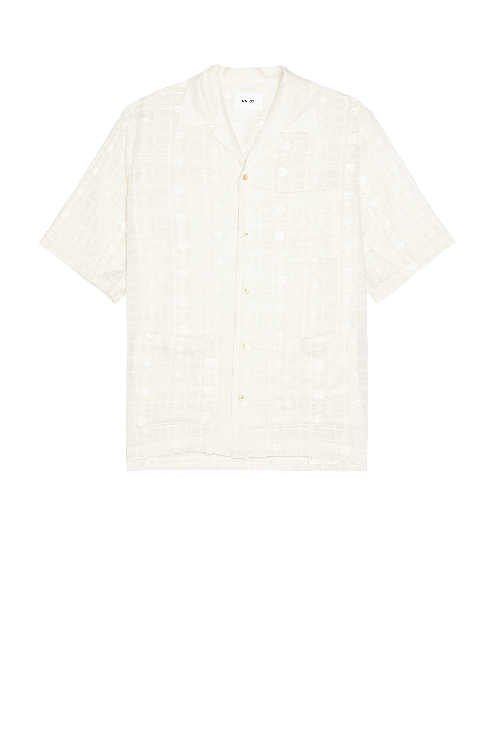 

Ben Short Sleeve Рубашка 5026 Nn07, Ivory