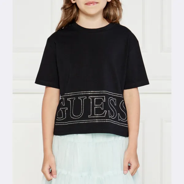 

Футболка свободного кроя Guess, черный
