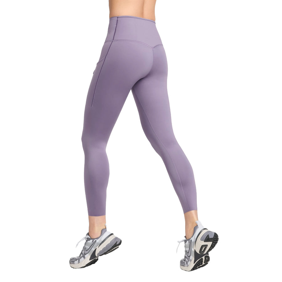 Леггинсы (WMNS) Nike Go Firm-Support High-Waisted 7/8 Leggings with Pockets Asia Sizing 'Purple', фиолетовый — фото 2