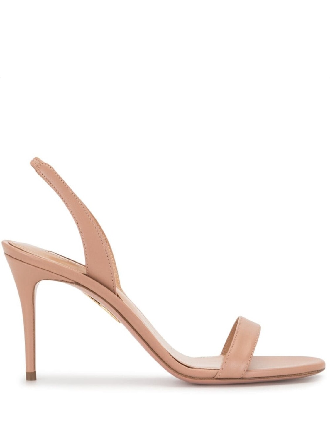 

Aquazzura босоножки So Nude 85, нейтральный цвет