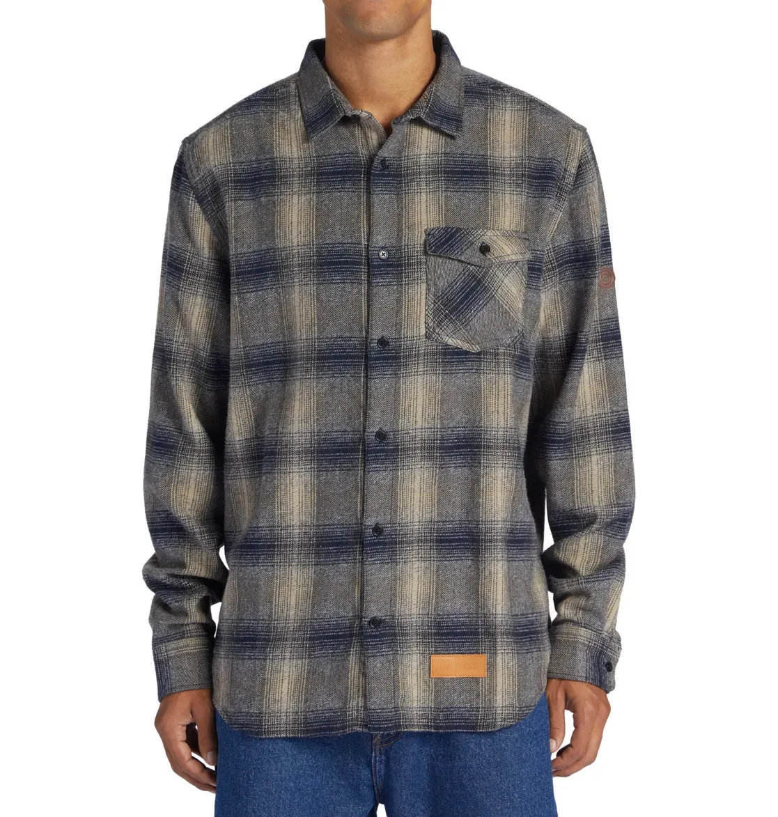 

Рубашка с длинными рукавами DC Shoes "Marshal Flannel", синий