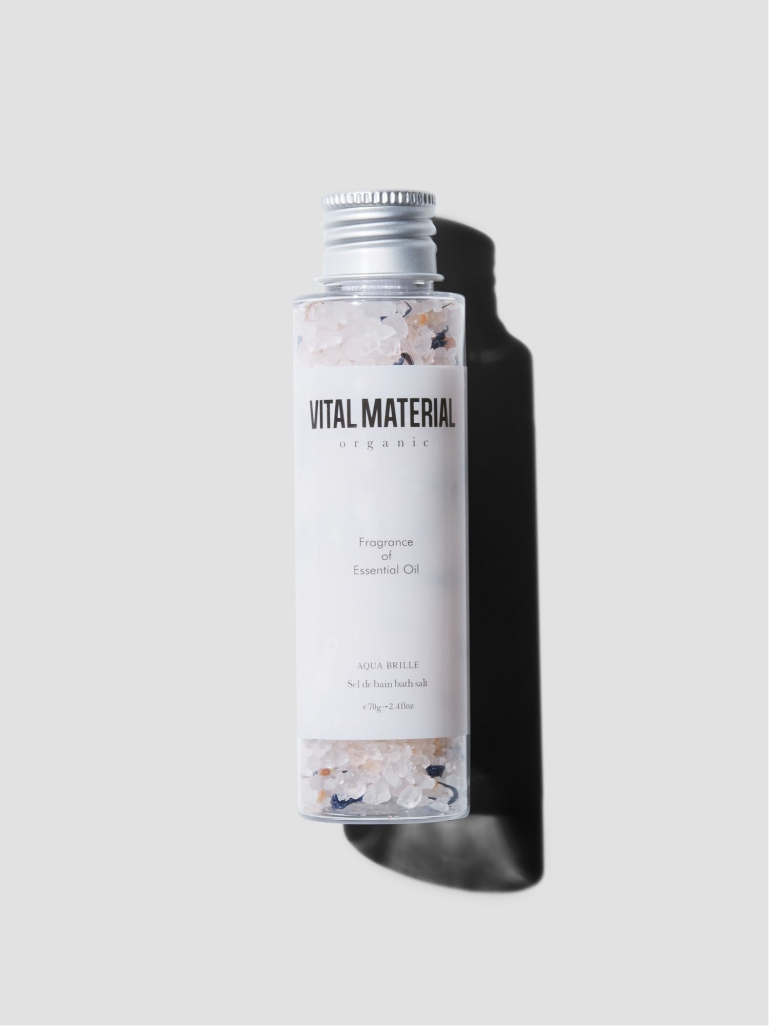 Ароматические травяные соли для ванны 70 г Aqua Shine Vital Material, FREE