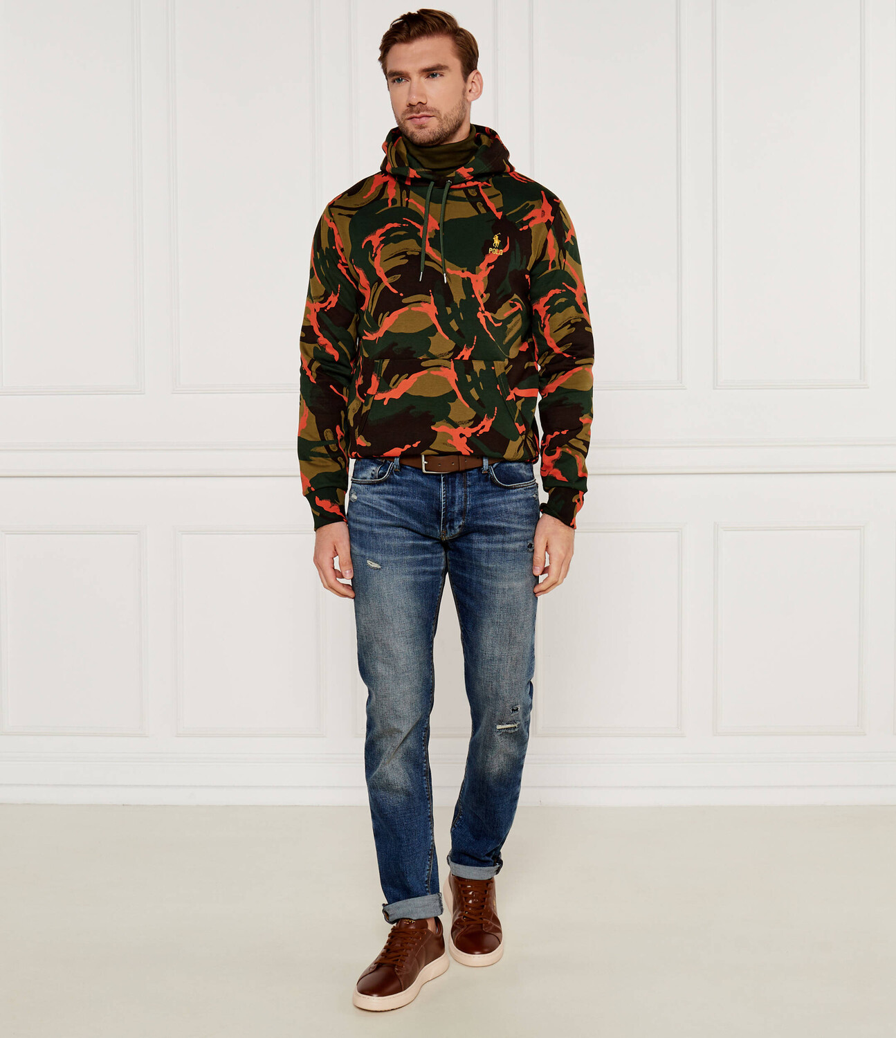 Толстовка POLO RALPH LAUREN Regular Fit, разноцветный — фото 2