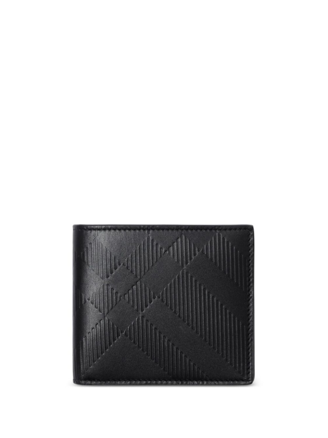 

Burberry кошелек с тиснением в клетку, черный