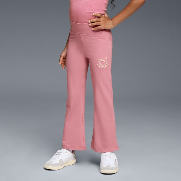 

Расклешенные леггинсы с высокой талией для больших детей Class Pack Puma, розовый