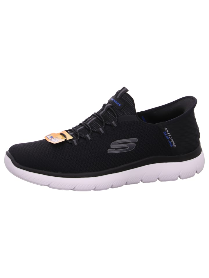 

Кроссовки на шнуровке Skechers, черный
