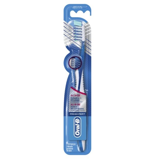 

Ручная зубная щетка Oral-B, Pro-Expert CrossAction All-In-One, мягкая