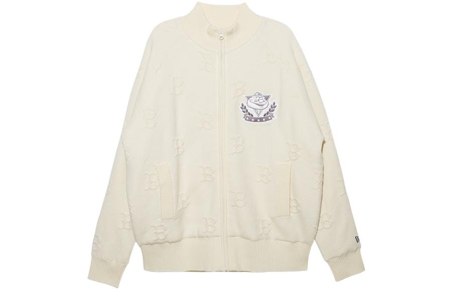 

New Era Куртка унисекс цвета слоновой кости, Ivory White