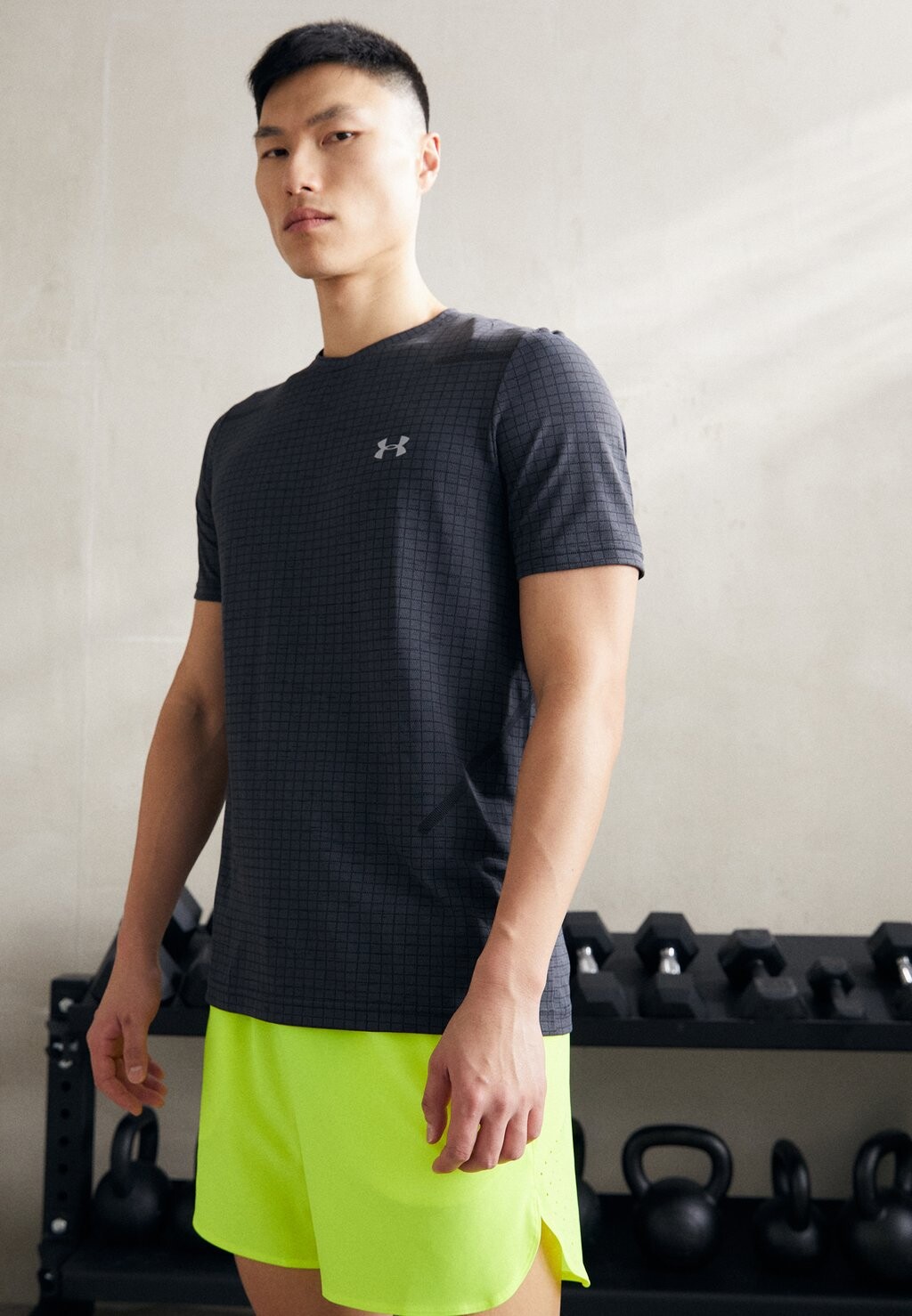 

Спортивная футболка VANISH GRID Under Armour, цвет castlerock/gray