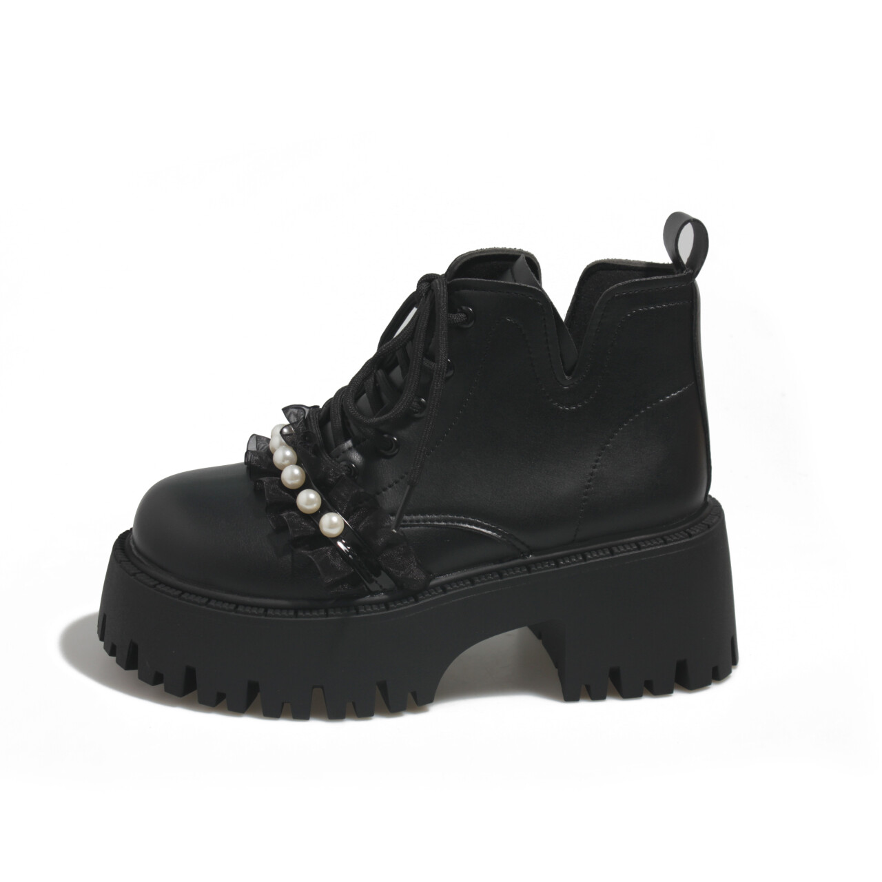 

Ботинки Martin Boot женские Lianghuo, цвет Bright Black