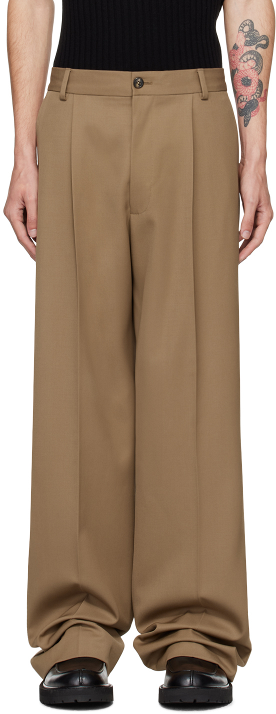 

Расклешенные шерстяные брюки Dries Van Noten