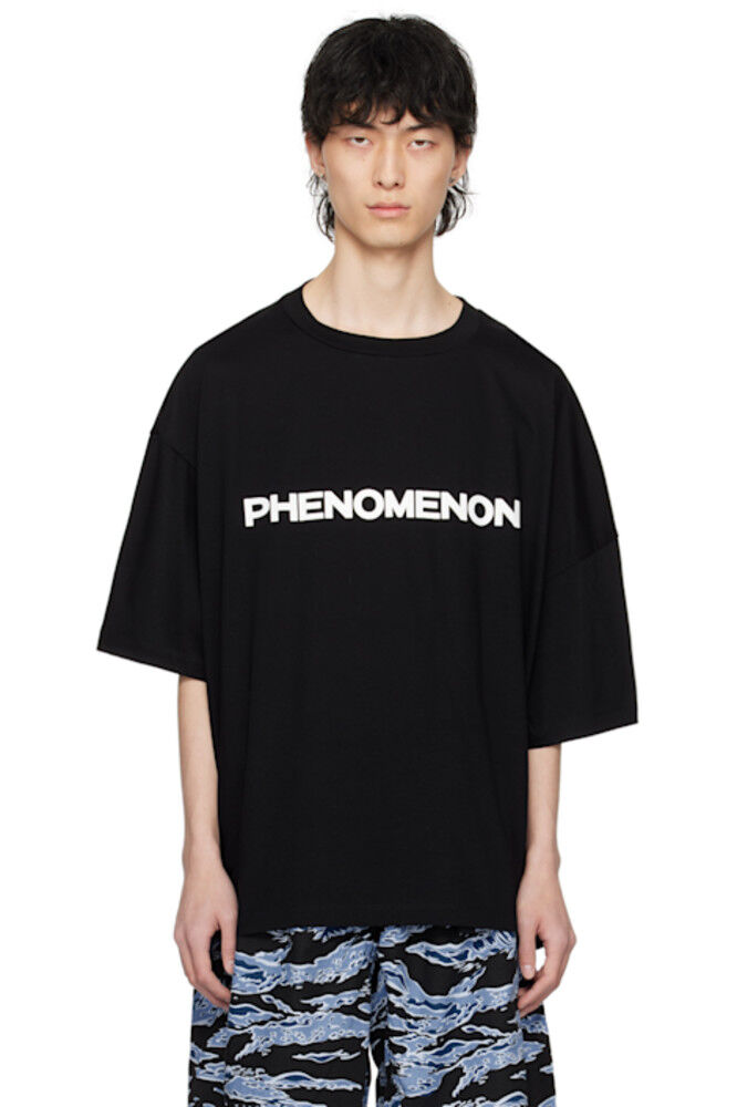 

Черная футболка с граффити PHENOMENON Edition FUMITO GANRYU