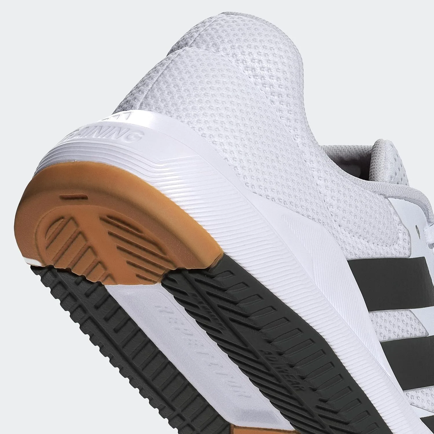 Мужские тренировочные кроссовки Adidas Dropset Base, белый/черный/красный — фото 2