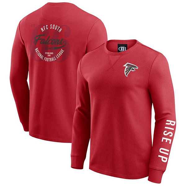 

Мужская красная футболка Atlanta Falcons с длинным рукавом Darius Rucker Collection By Fanatics