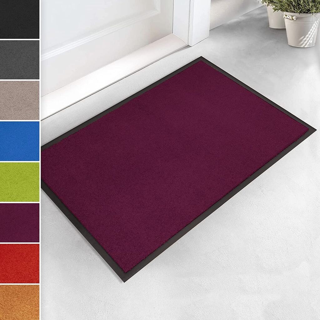 

Коврик-грязеуловитель Joy Aubergine 60x180 см Floordirekt, фиолетовый