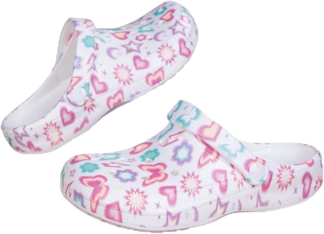 

Летние легкие дышащие быстро сохнущие садовые сандалии, пляжные шлепанцы, сабо и мюли HYDLONGR для мужчин и женщин, Love-1