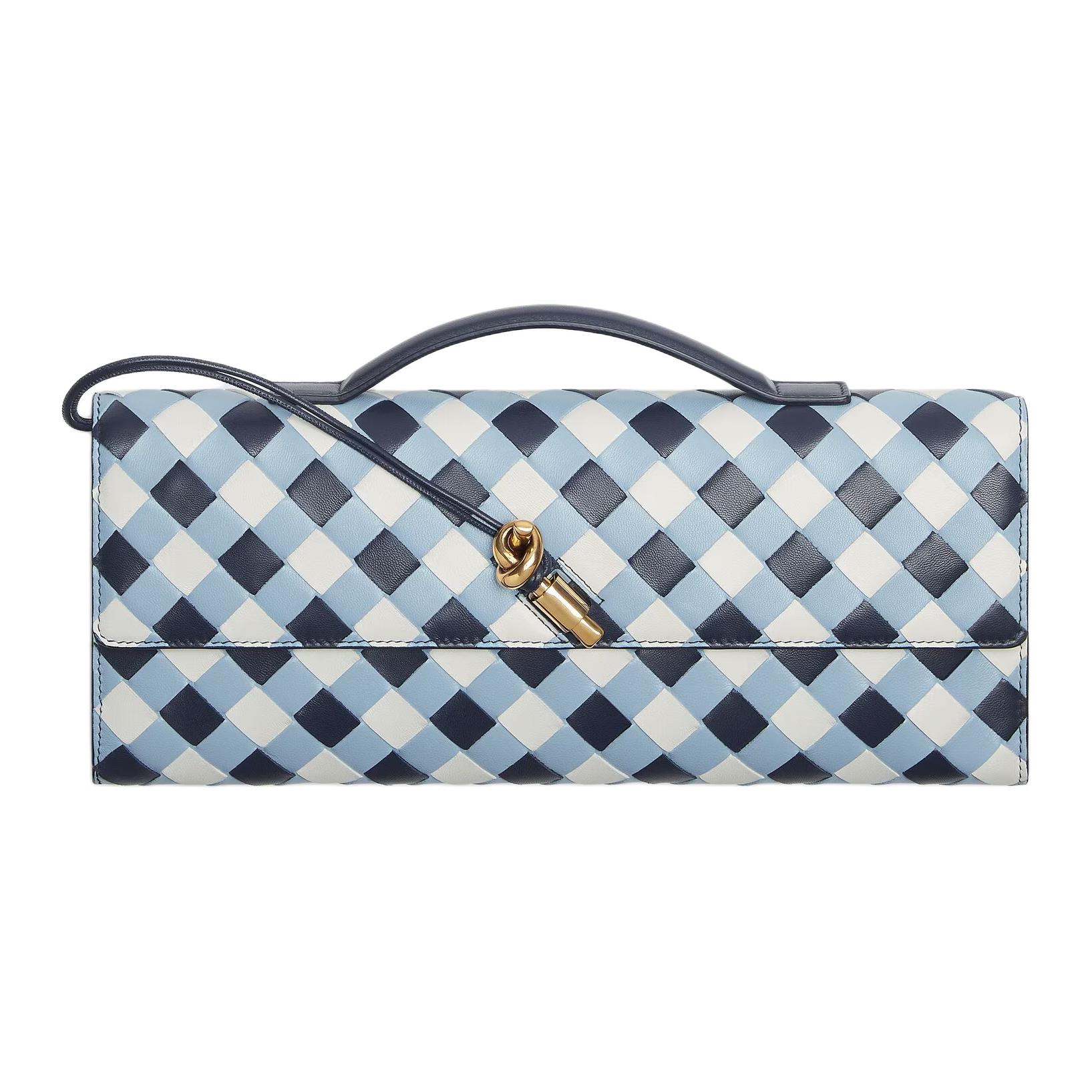 

Bottega Veneta Сумка из овчины женская Бездна и Лёд и Белая