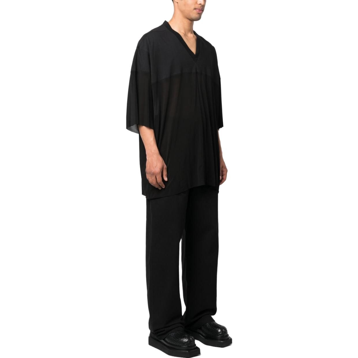 

Футболка мужская черная Rick Owens, черный