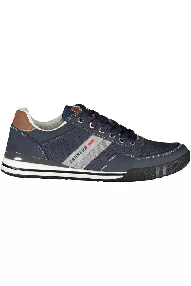 

Синие полиэтиленовые мужские кроссовки Carrera
