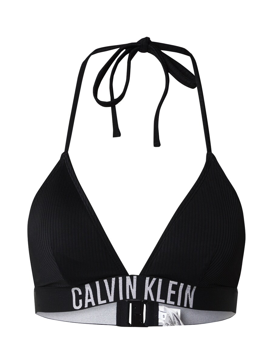 

Треугольный бикини-топ Calvin Klein Swimwear, черный