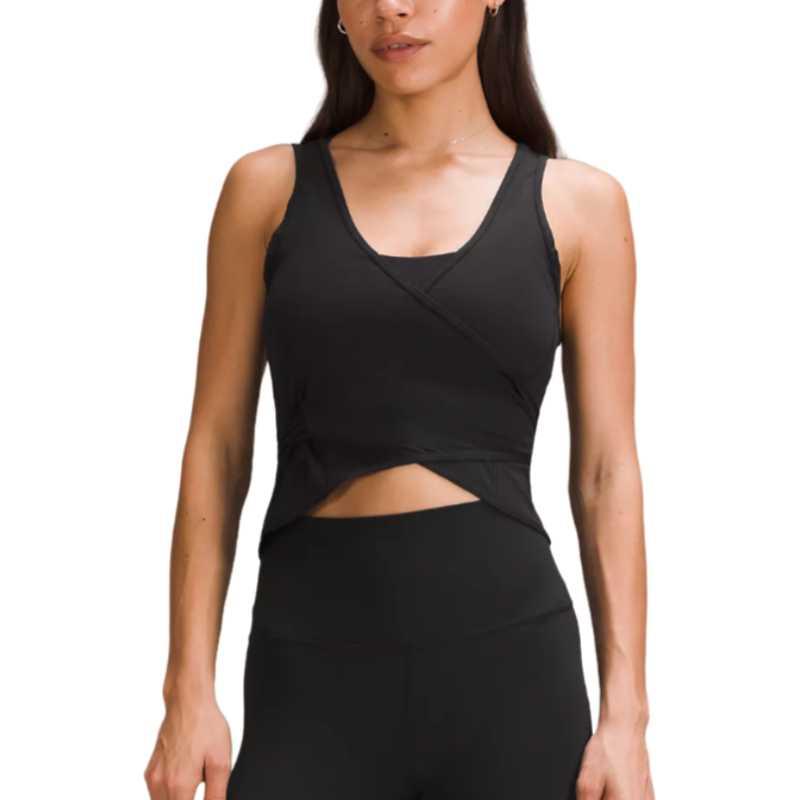 

Lululemon Майка It's A Tie для тренировок, женская, черная