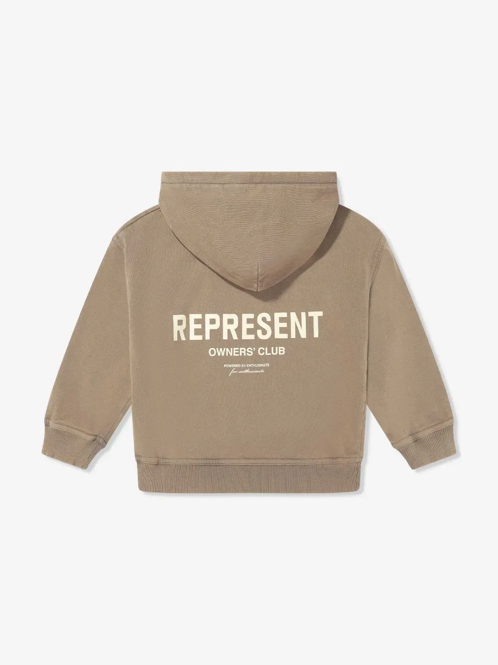Худи с логотипом клуба владельцев Represent Mini, коричневый — фото 2