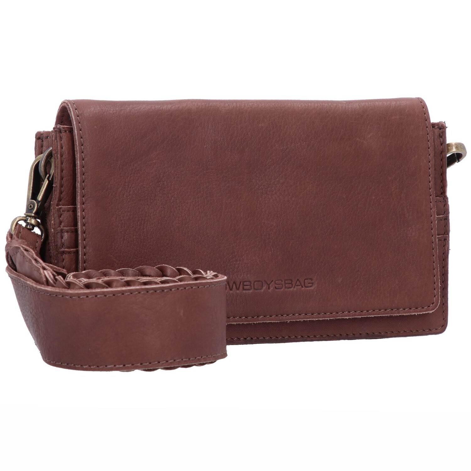 

Сумка через плечо Cowboysbag Santiago Umhängetasche Leder 22 см, цвет hickory