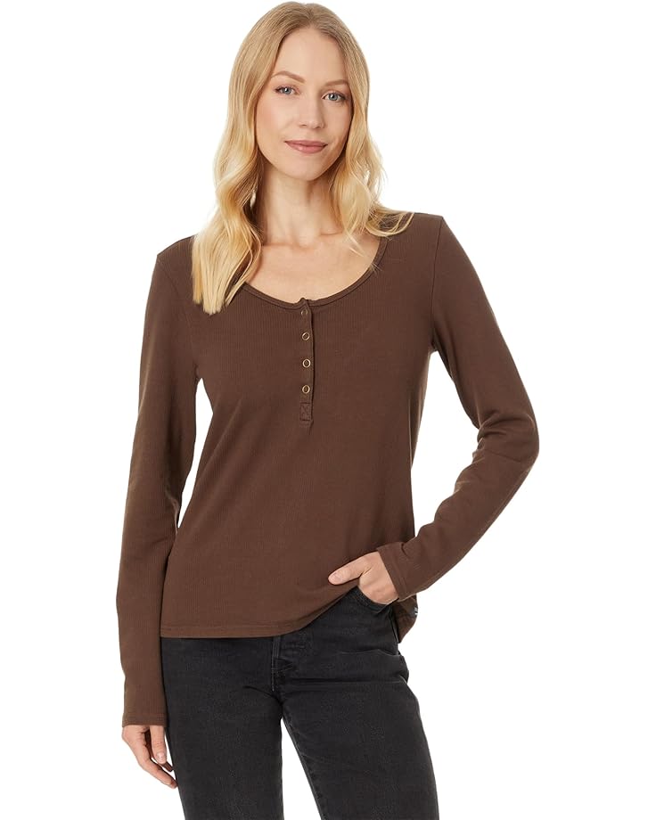 

Лонгслив Toad&Co Ponderosa Long, цвет Chestnut