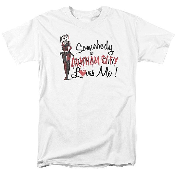 

Футболка с принтом Batman Arkham City Somebody Loves Me Licensed Character