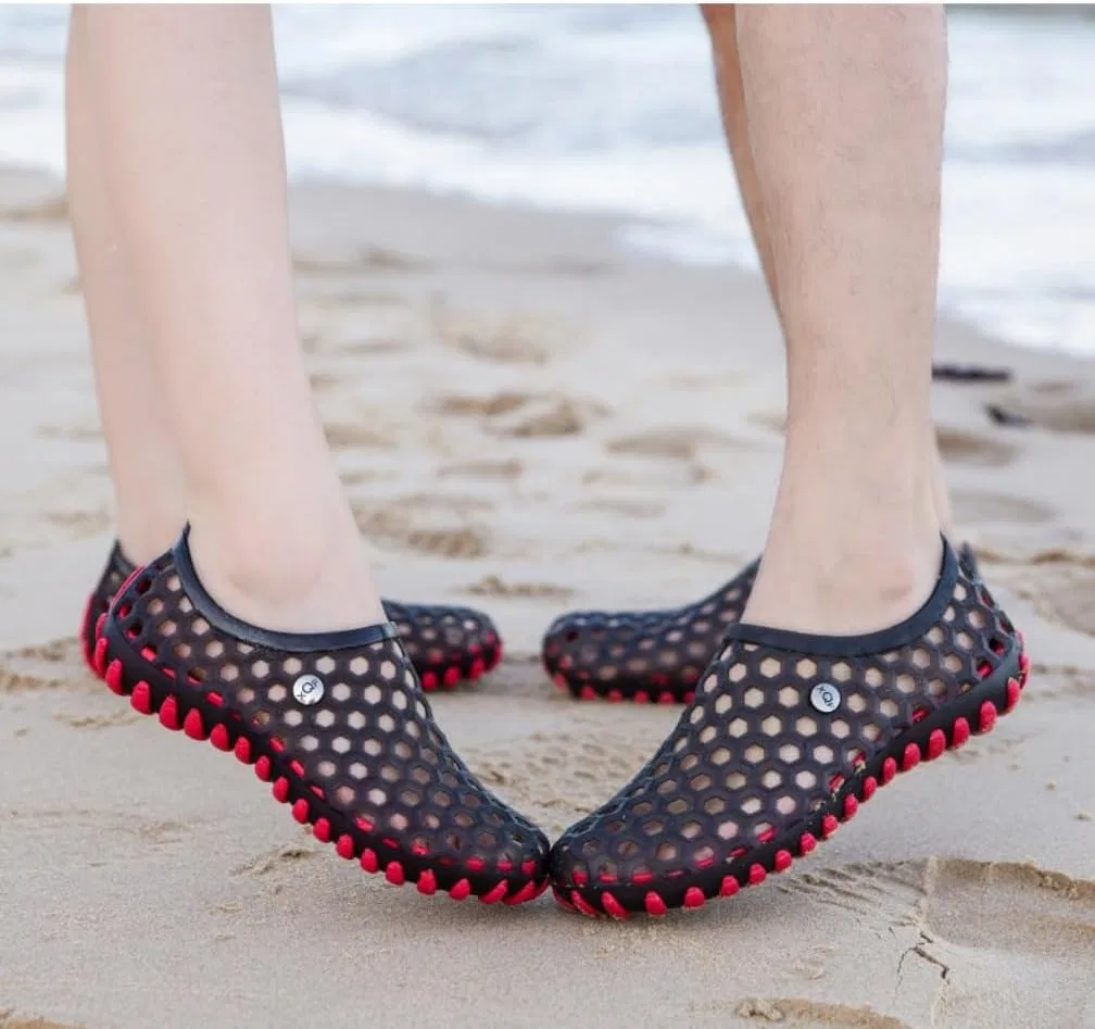 Сандалии мужские, дышащие, на толстой подошве, Black & Red Geerta — фото 3