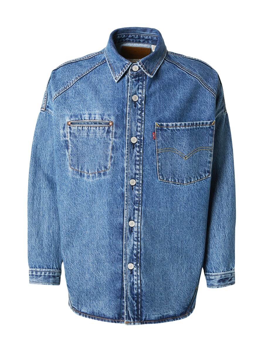 

Демисезонная куртка LEVIS ┬о Twist Shacket, Blue denim