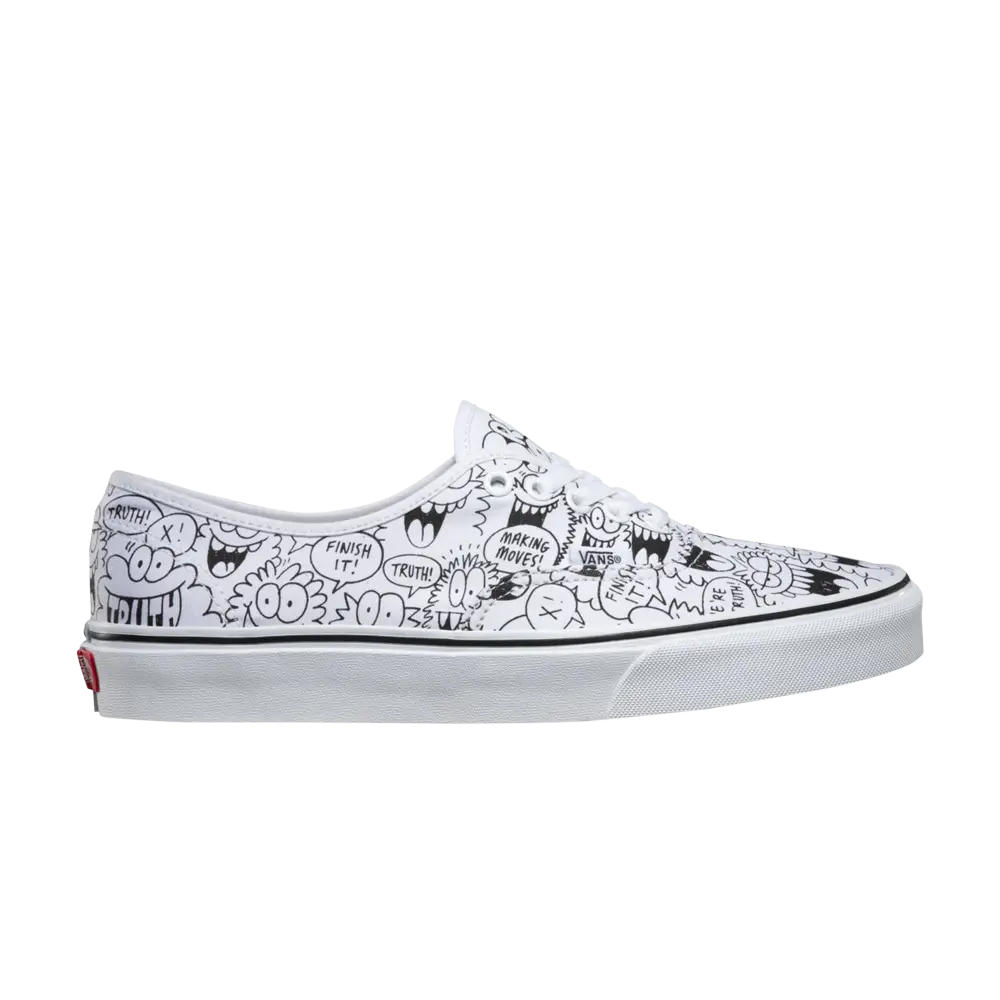 

Кроссовки Kevin Lyons x Authentic Vans, белый