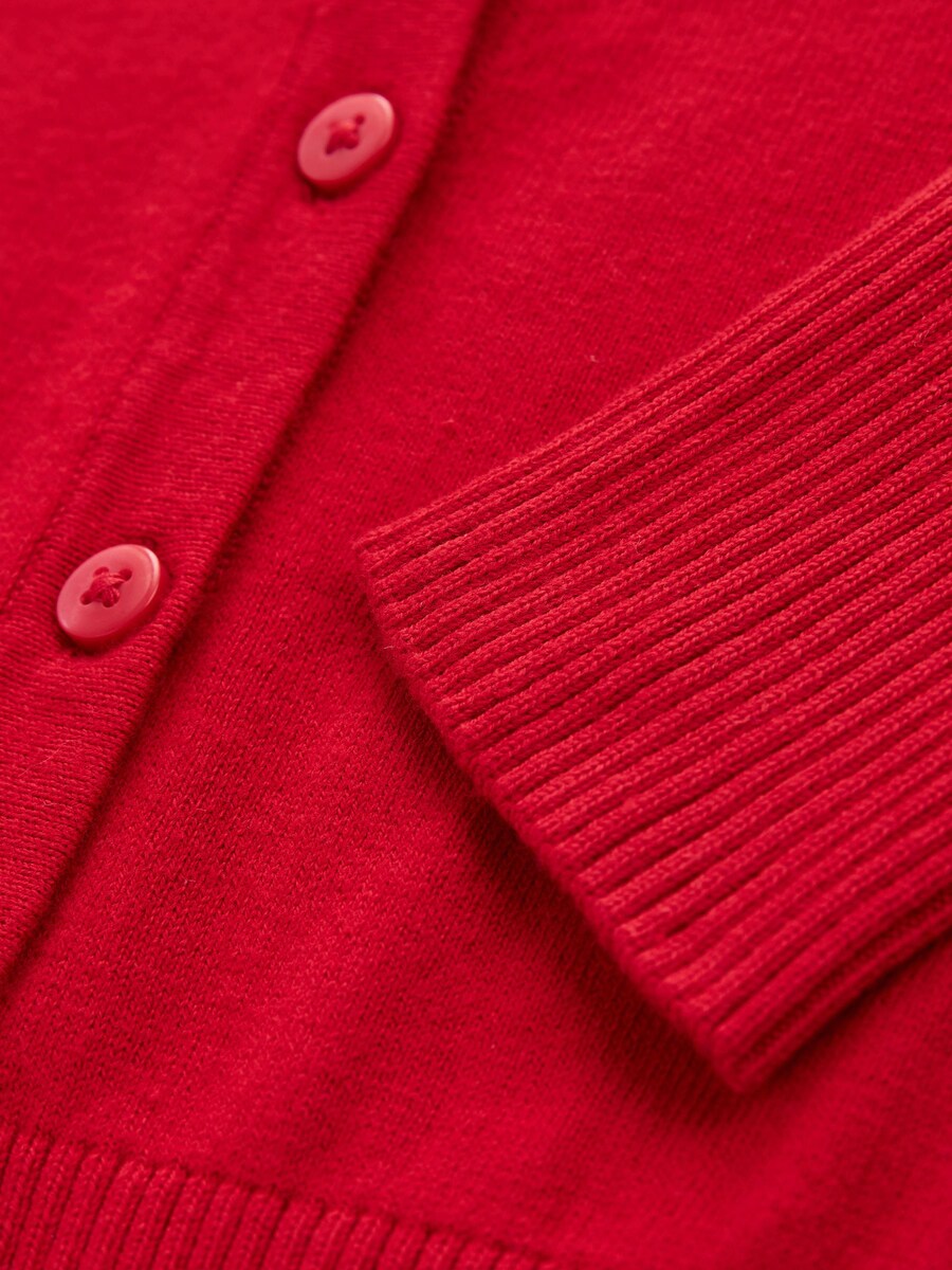 Вязаный кардиган Next Knit Cardigan, красный — фото 4