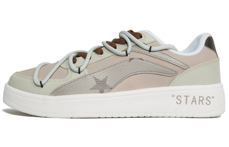 

Скейтбординговые туфли мужские низкие серые/белые Lining, Белый, Скейтбординговые туфли мужские низкие серые/белые Lining