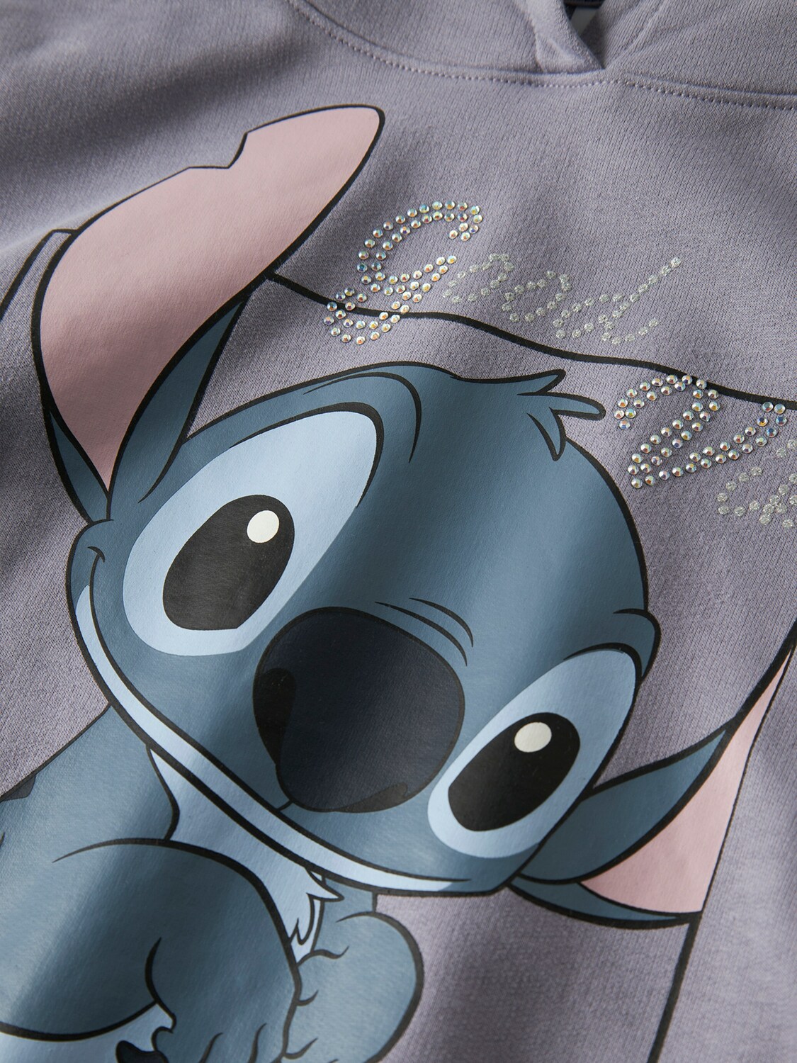 NAME IT Толстовка 'NKFDYS STITCH' в цвете слива, розовато-лиловый — фото 3