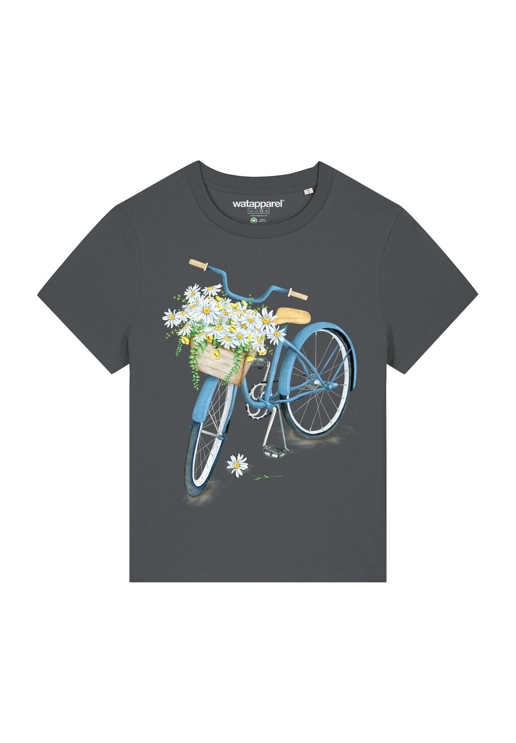 

Футболка с принтом RAD watapparel, антрацит