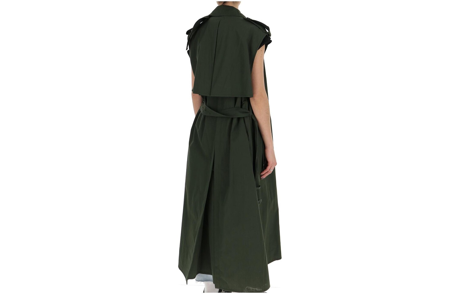 

Пальто женское зеленое Bottega Veneta