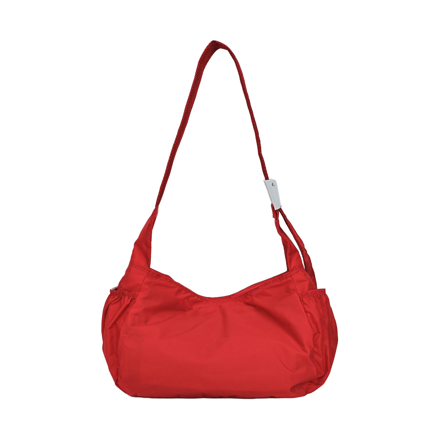 

Оксфордская наплечная сумка Regular Unisex Black/Gray TAKI, Dazzling красный