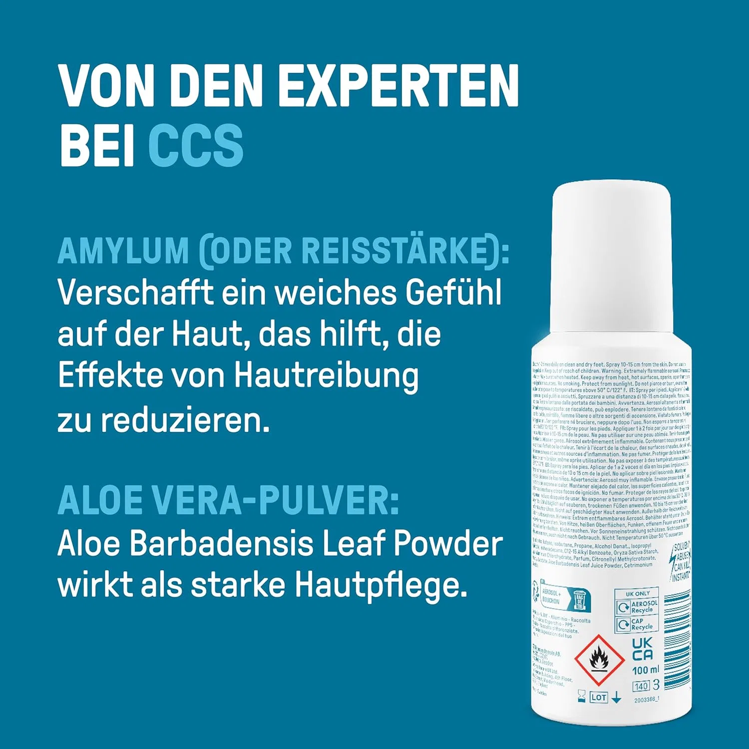 Спрей для ног CCS Anti-friction 100 мл Ccs — фото 4